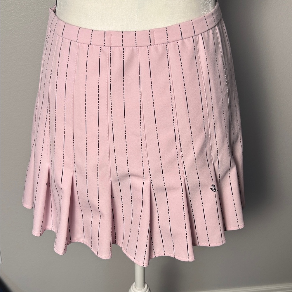 I.AM.GIA Pink Pinstripe Heather Skirt (Size S) - Picture 4 of 6